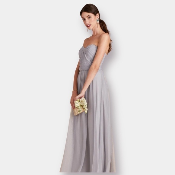 NWT Birdy Grey Bridesmaid Formal Dress Silver Christina BG1001SL02B3 Size Small - Picture 4 of 11